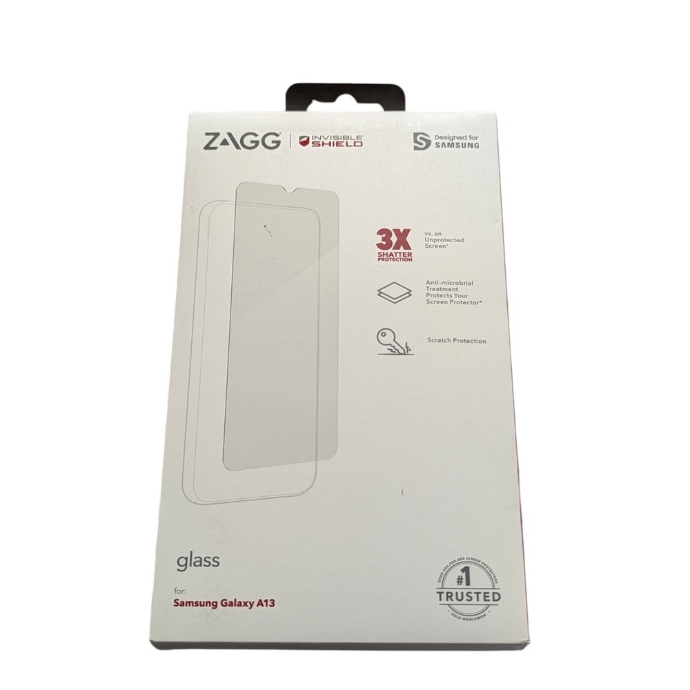 Z9N Zagg Invisible Shield Glass Screen Protector for Samsung Galaxy A13‎